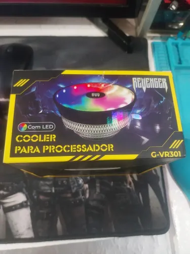 Fan cooler LED RGB universal PC