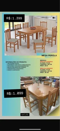 Mesa Pérola 