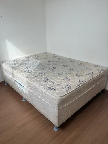 Cama casal com box Ortobom