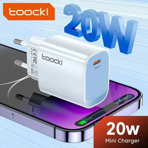 Carregador 20W Toocki (Original e Lacrado)