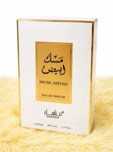 Perfume Árabe Musk Abiayd Frasco 100ml