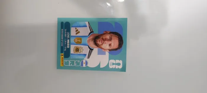 Figurinha do Messi copa 2026