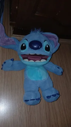 Pelúcia Stitch Gigante 32cm Fantoche 50 Sons Sunny Original