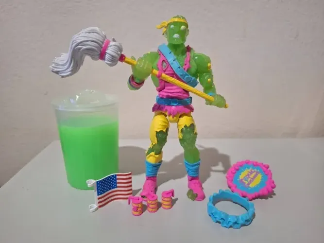 Super7 Toxic Crusader ULTIMATES! - Toxie (Slime - Glow)