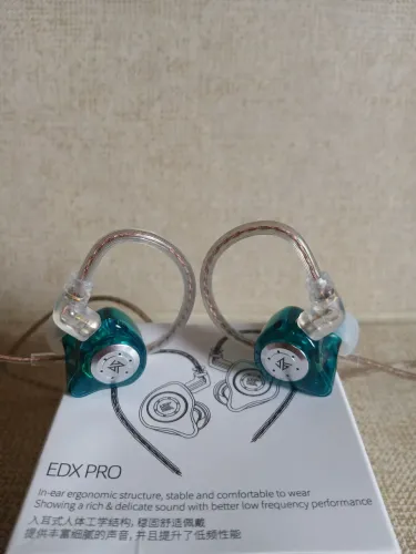 Fone de ouvido KZ EDX PRO novo lacrado