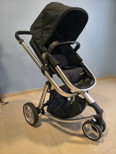Travel System Safety 1st Mobi - Carrinho + Bebê Conforto + Base