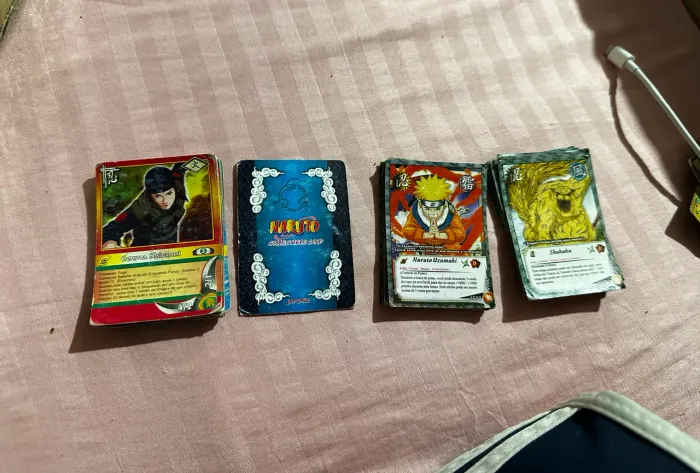 LOTE 2.534 cards Naruto - estudo ofertas