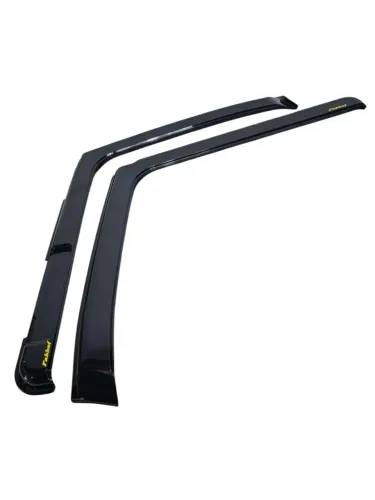 Calhas de porta acrilico auto adesivas para caminhoes 75x83