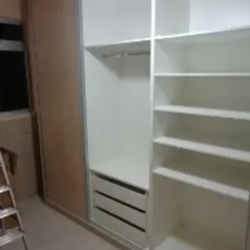 Arnarios planejado 750,00 metros quadrado de dormitorios no padrao branco