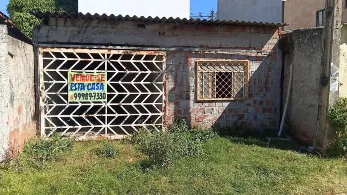 Vende se casa falta acabamento