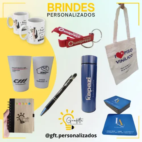 Brindes com sua logo gravada