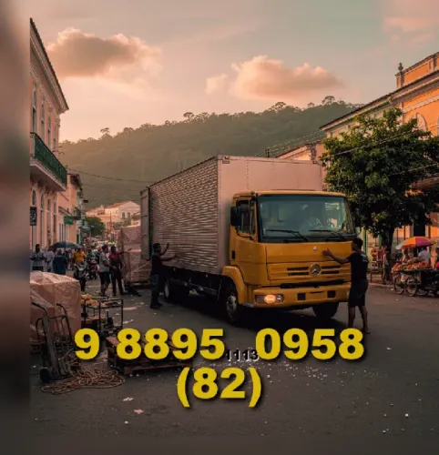 Mudança p/ kitnets e apartamentos no domingo com Anderson (82) 9 8895\0958