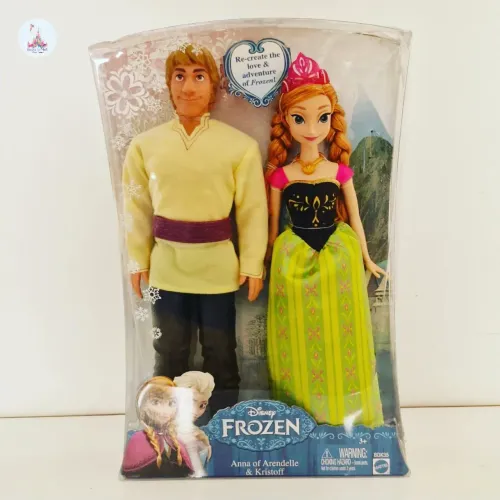Bonecas Frozen Rara Mattel Kristoff e Anna