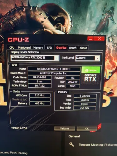RTX 3060TI Asus