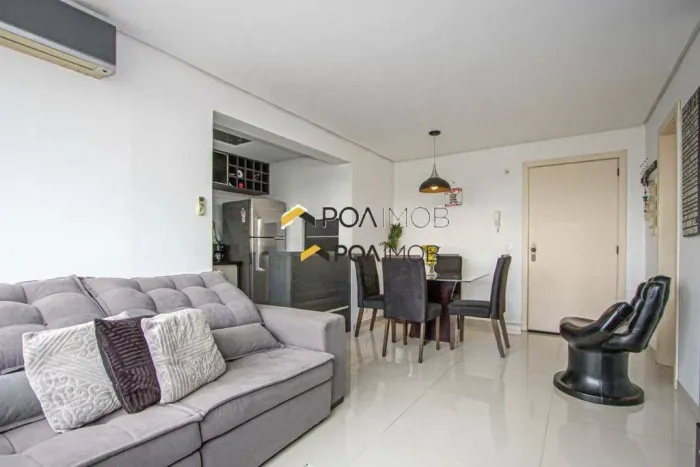 Apartamento com 1 dormitório para alugar, 50 m² por R$ 3.260,00/mês - Petrópolis - Porto A