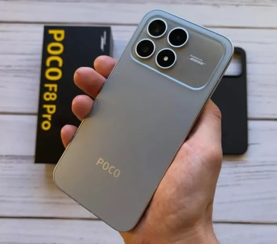Poco F8 Pro 512/12- Preto Cinza Azul Lacrado R$4299,00