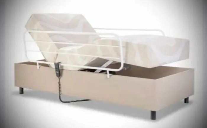 Cama hospitalar elétrica com colchão