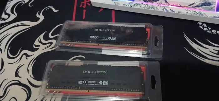 Memoria Ram BALLISTIX 8gb ddr4 2400mhz CL 16 (2x4)