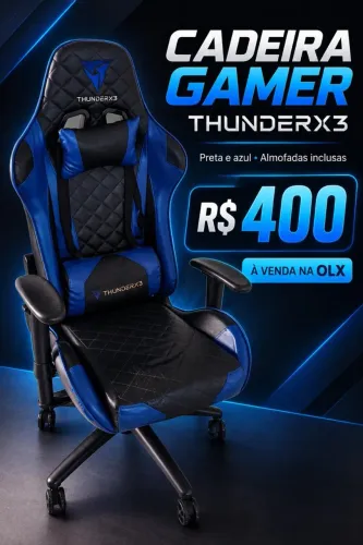 Cadeira gamer THUNDERX3