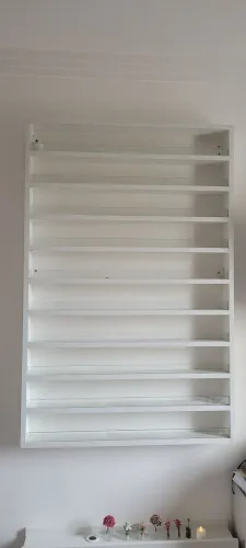 Estante colecionador ou prateleiras de esmalte