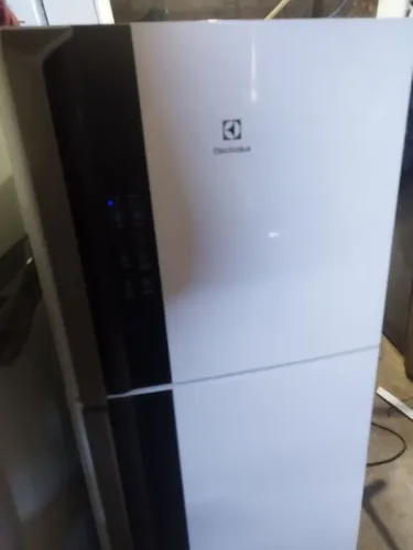 Geladeira Electrolux Frost Free duplex completa painel digital Blue touch Modelo Novo !