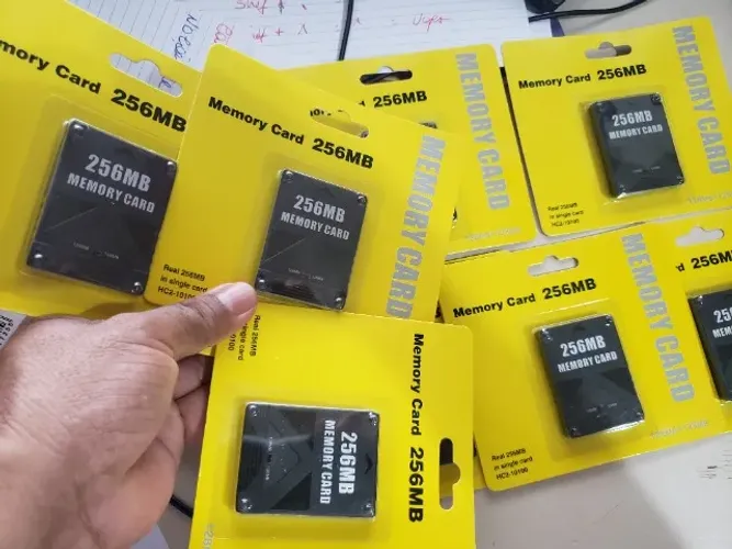 Memory card 256mb para PS2 - Novo lacrado