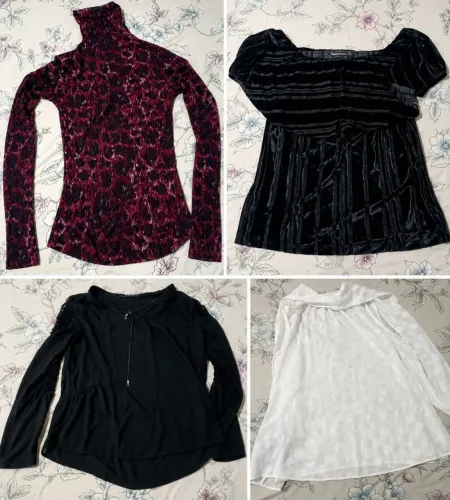 Combo de blusas de marcas 
