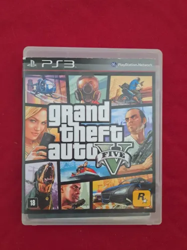 GTA V - PS3 - Mídia física