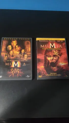 Kit DVDs A Múmia: O retorno da múmia + tumba do imperador dragão 