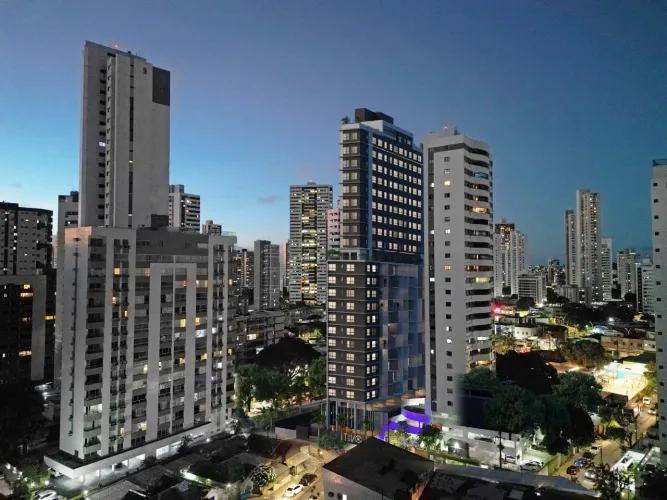 Vendo Studio 19m² nos Aflitos com sinal zero