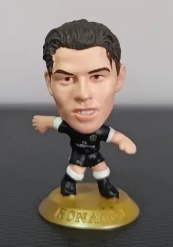 Mini Craque Corinthian Microstars - Cristiano Ronaldo - Manchester United (Away) - MC2671