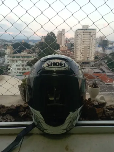 Capacete yamaha e shoei
