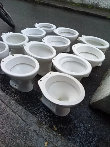 Vaso convencional sem descarga 40 $ cada