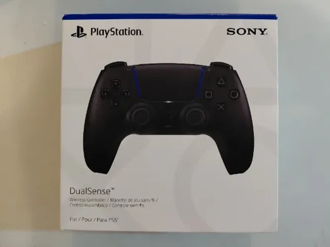 Controle Dual Sense PS5 (Play Station 5) NOVÍSSIMO Versão Midnight Black