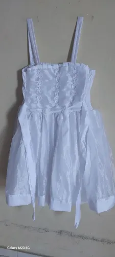 Vestido de batizado para crianças de 2 anos