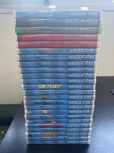 Jogos Sega CD reprodução 20,00 cada: