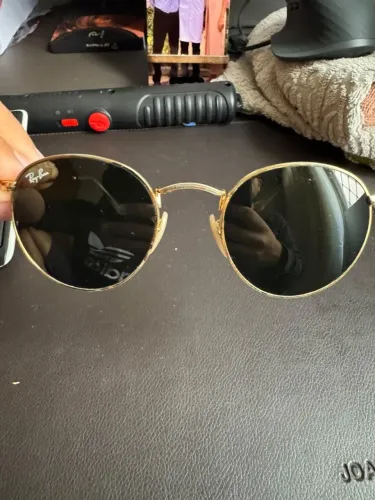 Óculos de Sol Ray-Ban Original Dourado - Lente G-15 + Estojo