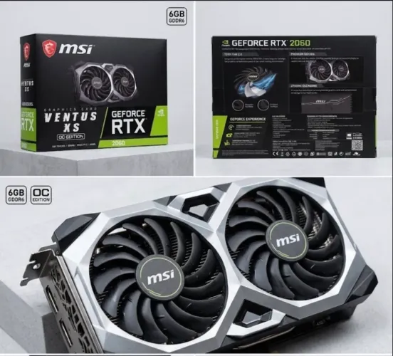 Placa de Vídeo MSI VENTUS XS RTX 2060 6GB OC