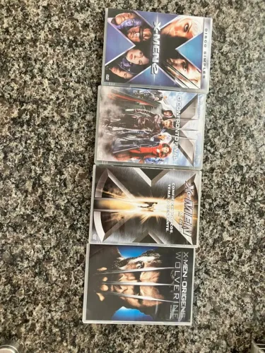 4 DVDs da franquia X-Men