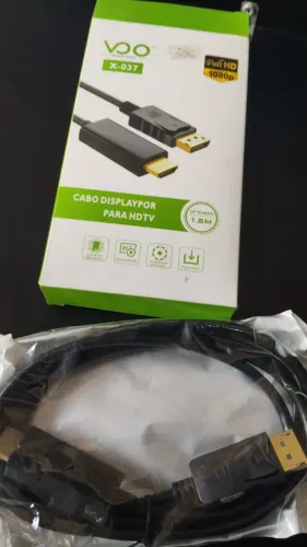 Cabo Displaypor para hdtv 