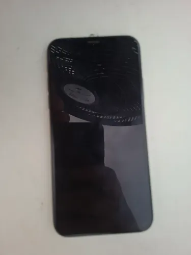 Iphone x com led queimado 