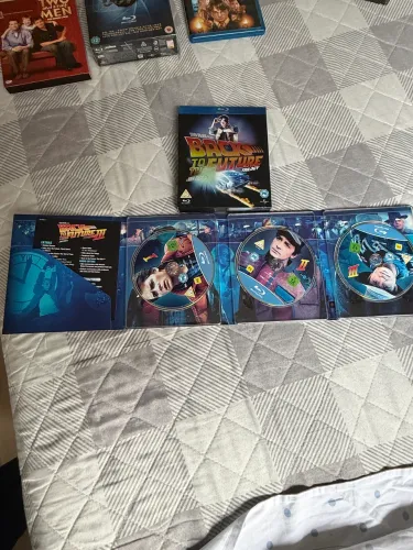 Bluray de volta para o futuro trilogia