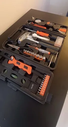 Kit de Ferramentas Sparta 165 Peças com Maleta