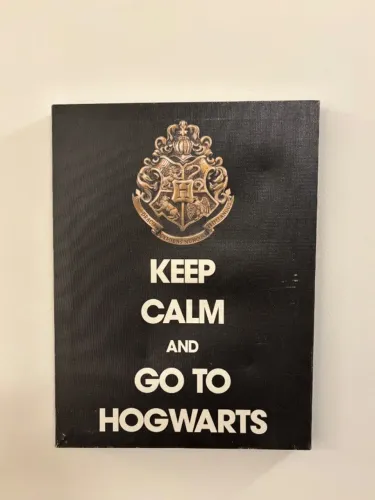 Quadro Harry Potter Keep Calm And Go to Hogwarts - Imaginarium