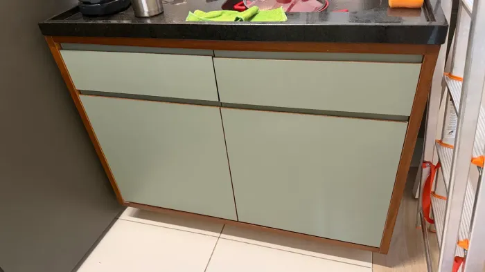 Gabinete de cozinha planejado