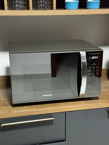 Micro-Ondas Ideal Panasonic ST55 Dupla Refeição 27 L Espelhado