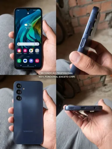 Samsung Galaxy A25 5G - Leitor de chip não funciona (Uso no Wi-Fi / Peças)