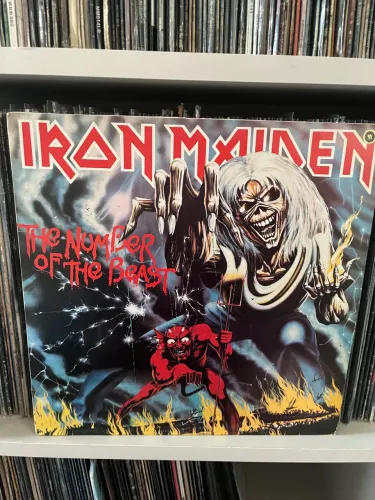 Iron Maiden The Number of the Beast LP vinil