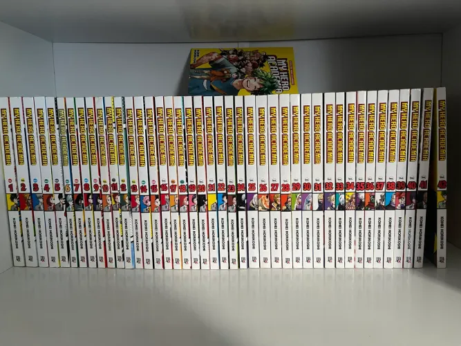 Coleção completa MANGÁS MY HERO ACADEMIA
