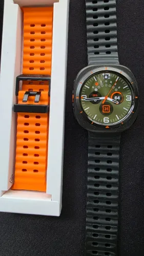 Relógio Galaxy Watch Ultra Samsung 47mm Titanio Cinza 